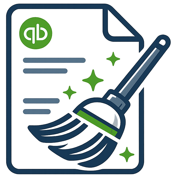 QuickBooks Online cleanup icon